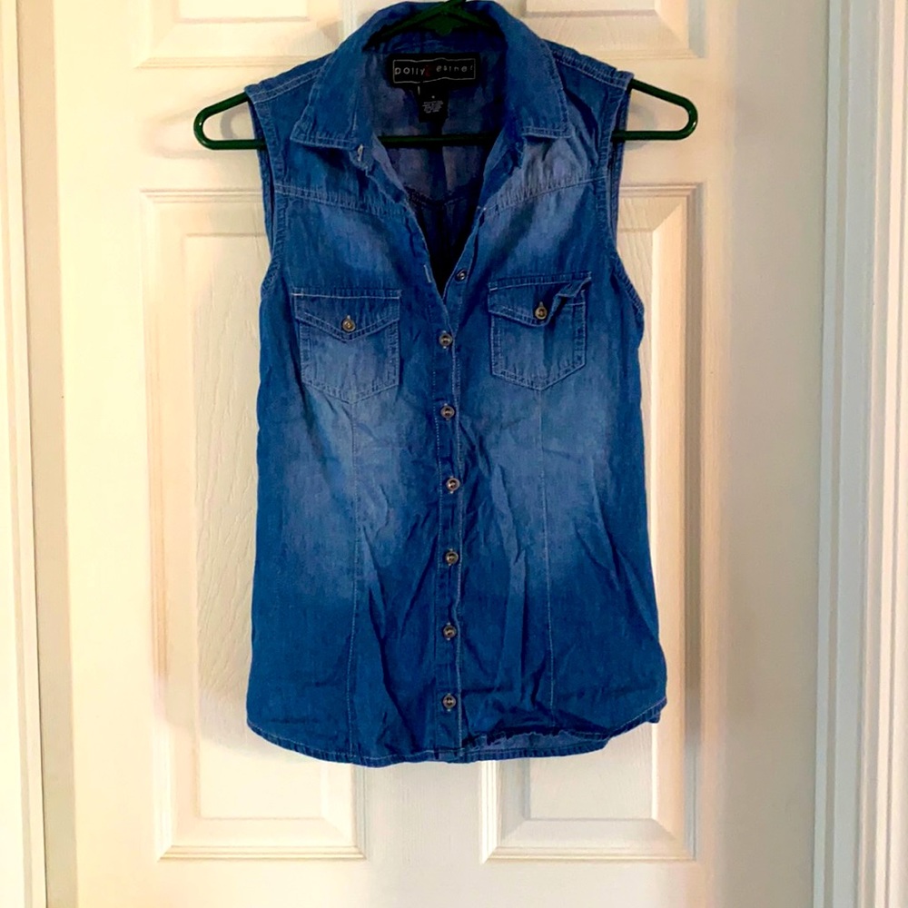 Soft jean shirt